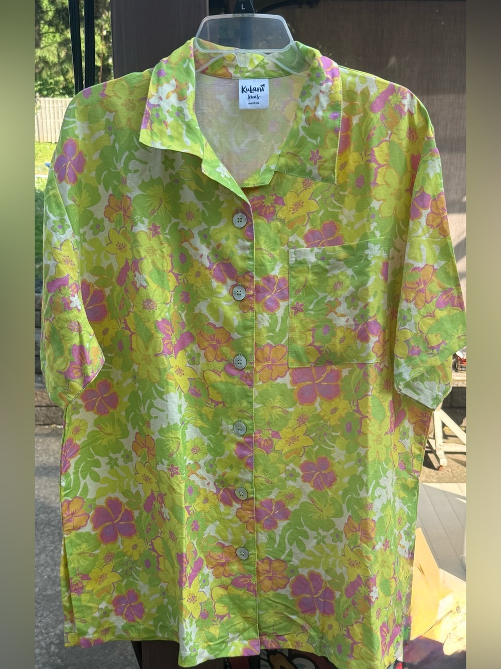 Kulani Kinis Tropical Floral Swim Coverup